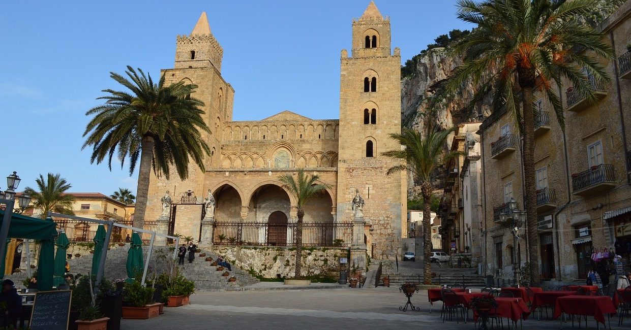torri del duomo di cefalù torri del duomo di cefalù